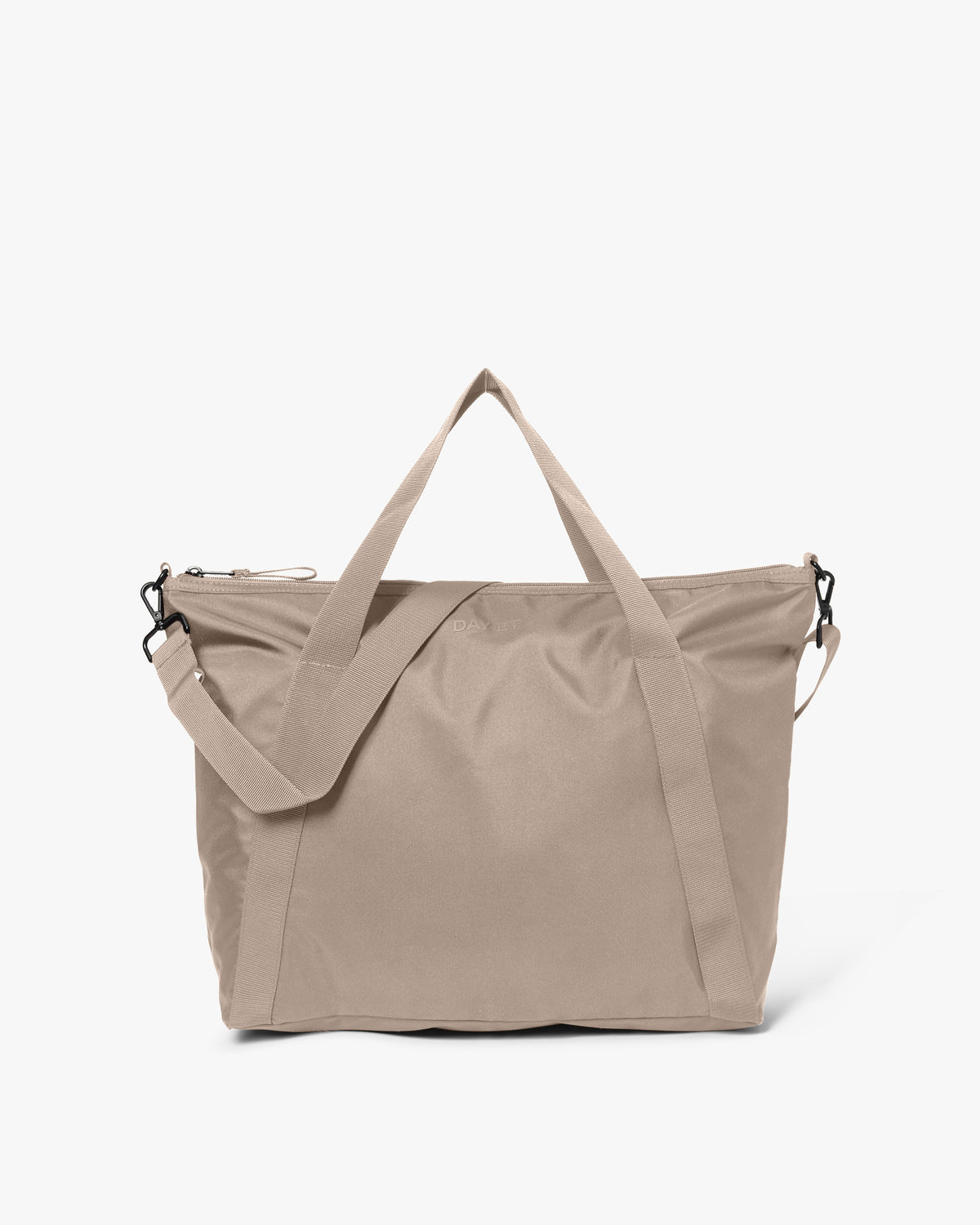 Large Tonal Crossbody Shopper Taske