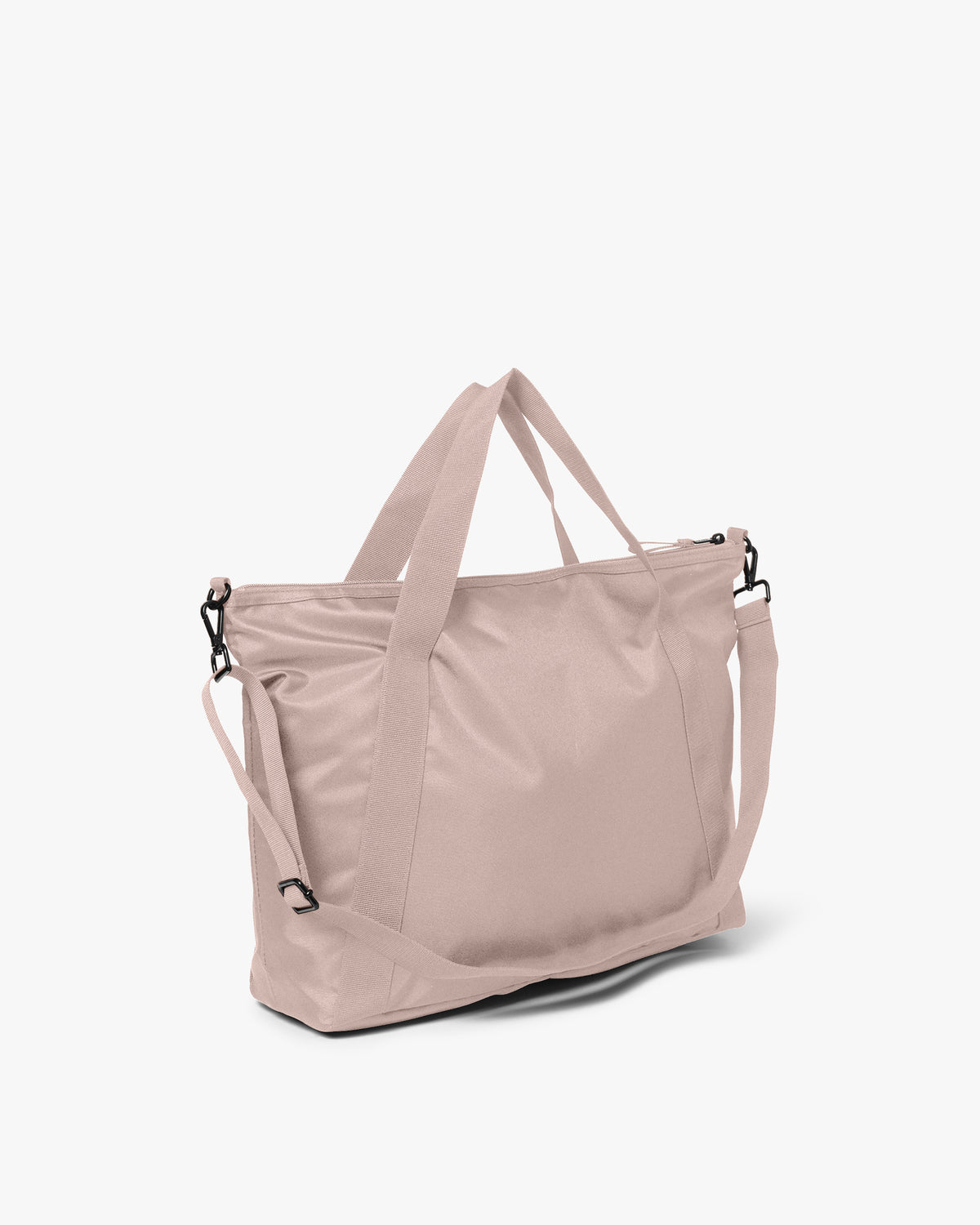 Large Tonal Crossbody Shopper Taske