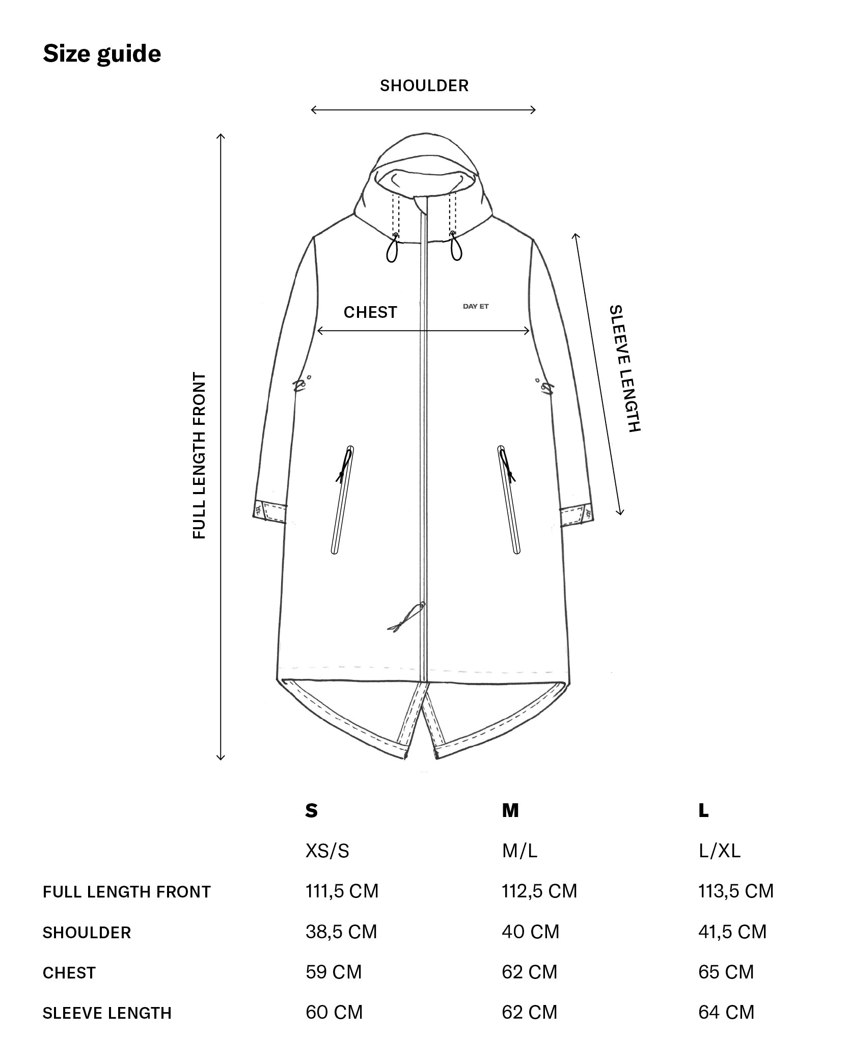 Day RE-No Rain Coat