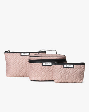 Shiny Quilt Toilettaske Sæt