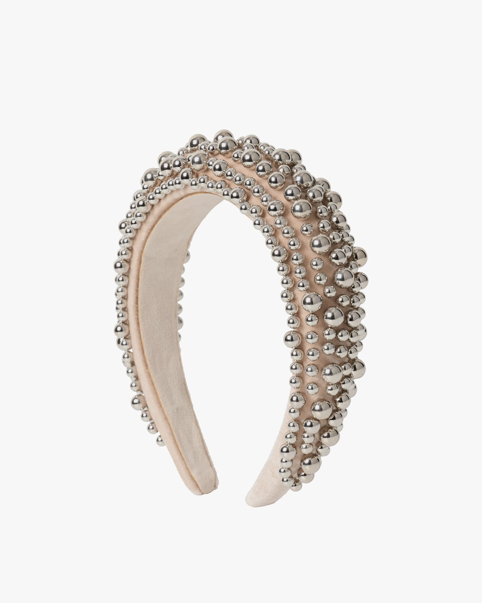 Day Beaded Chrome Hair Band