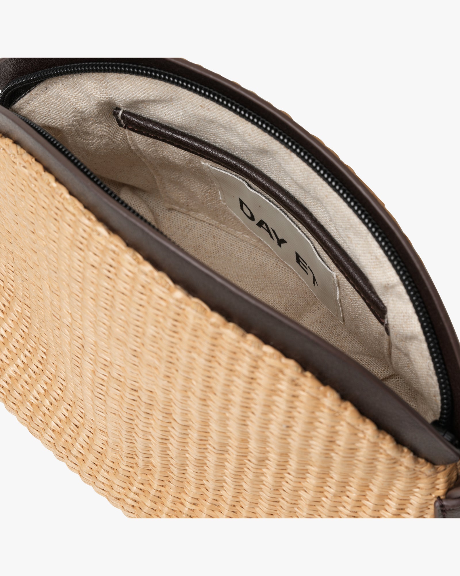 Day Woven Straw Cross Body