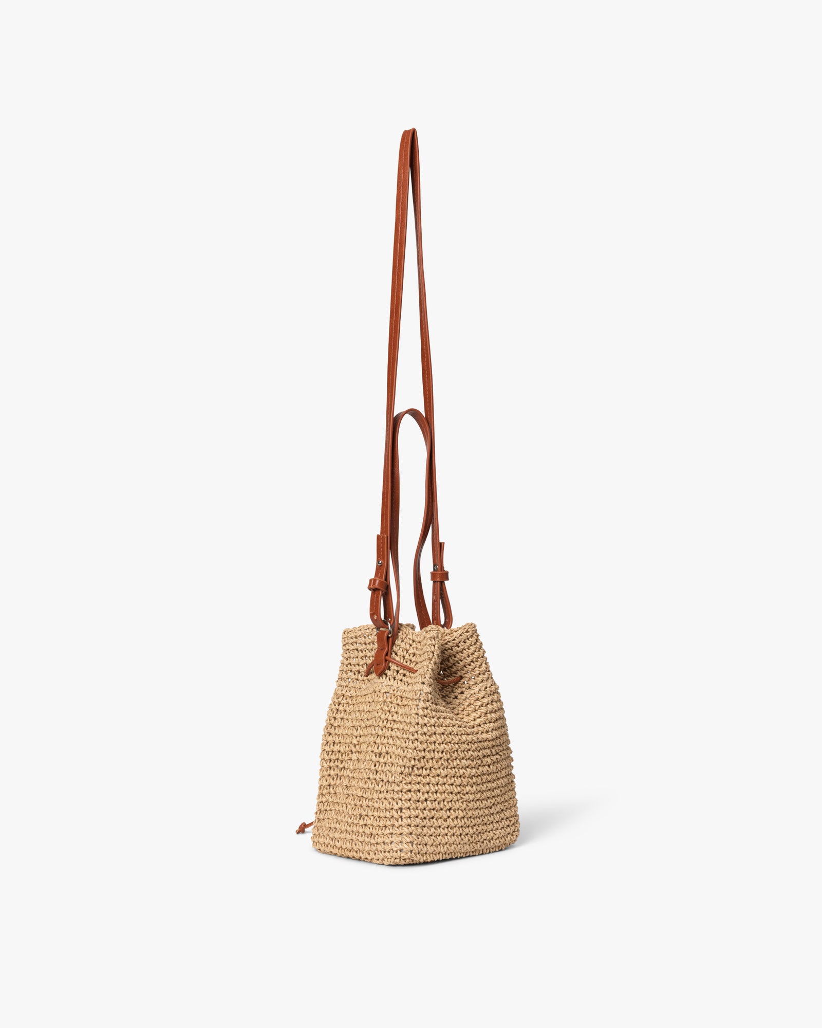 Day Natural Straw Bucket