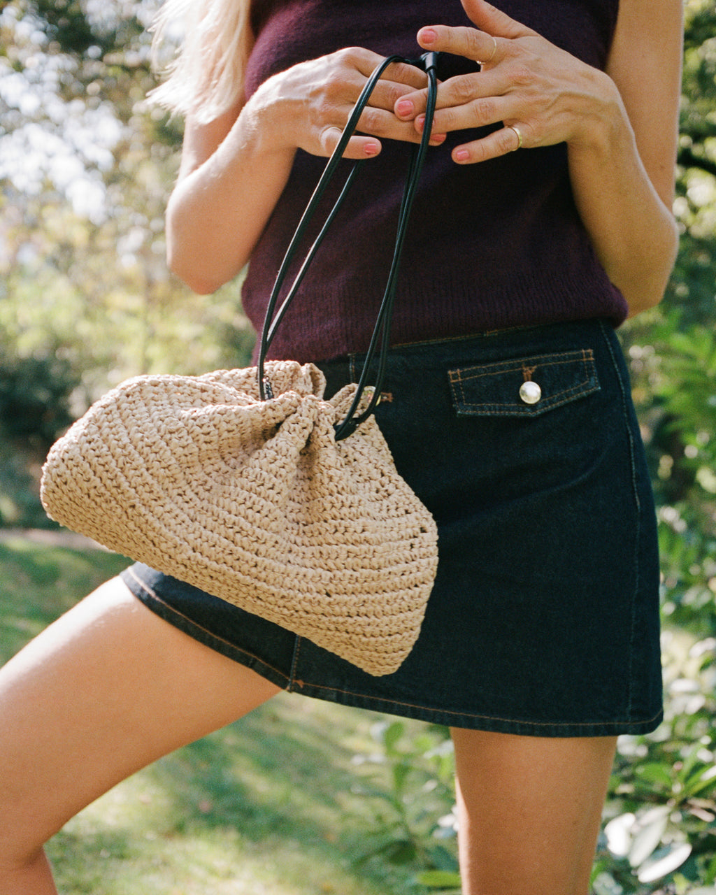 Day Crochet Handbag