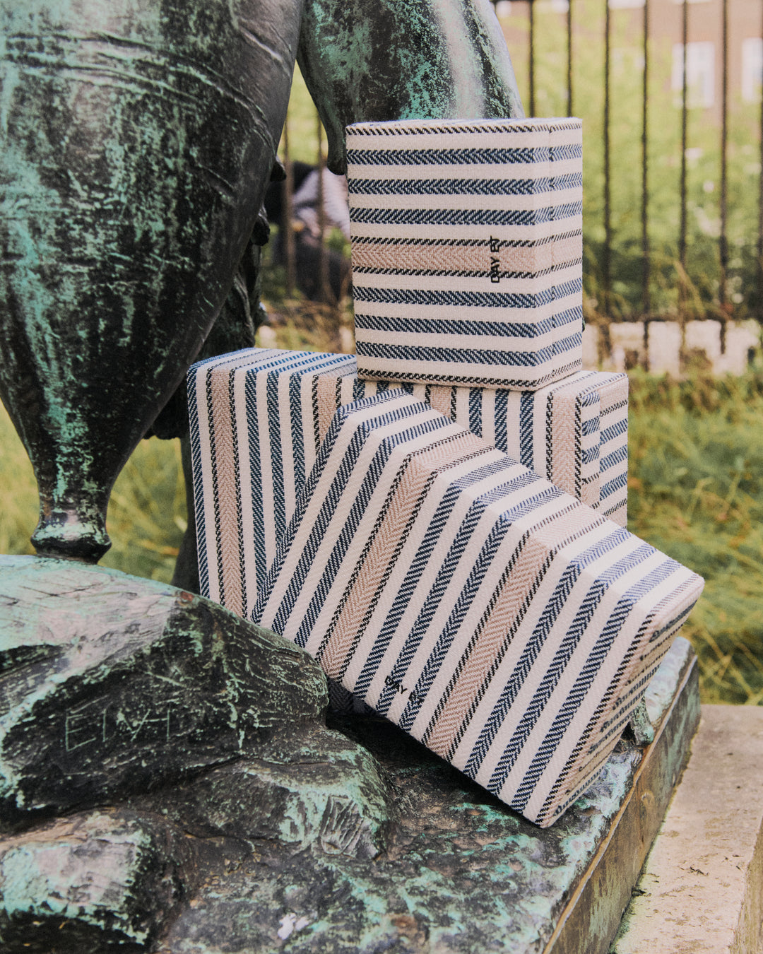 Day Stripes Jewelry Case Large