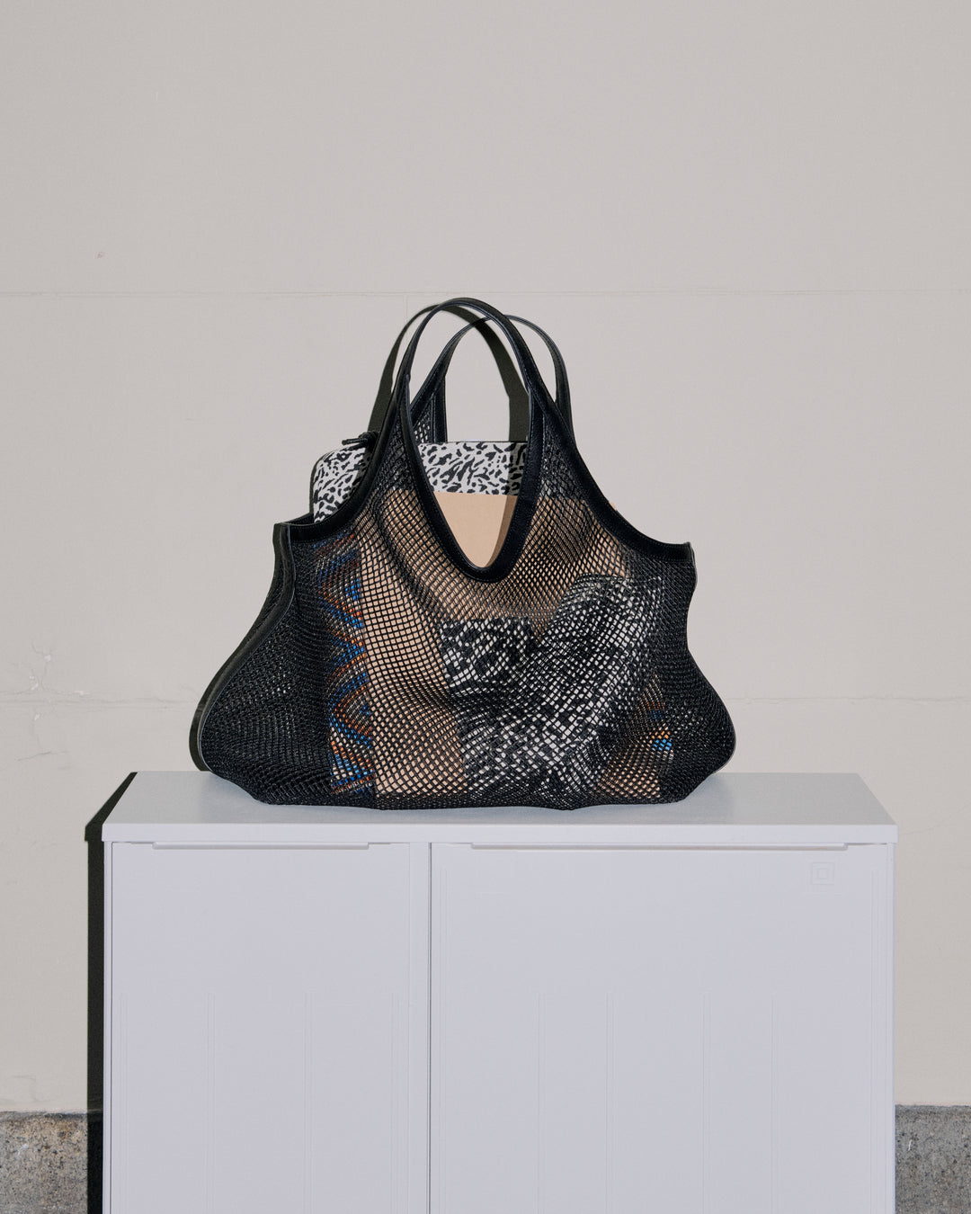 Day Signature Mesh Icon Tote