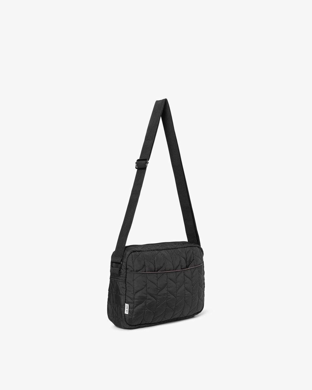 Medium Leaf Quilt Camera Crossbody Taske