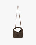 Small Hand-Braided Neoprene Crossbody Håndtaske