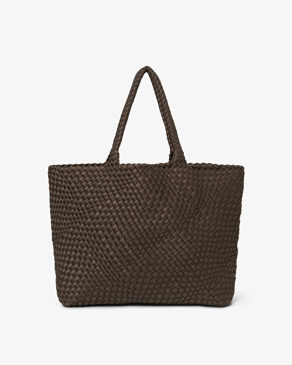 Large Hand-Braided Neoprene Skuldertaske