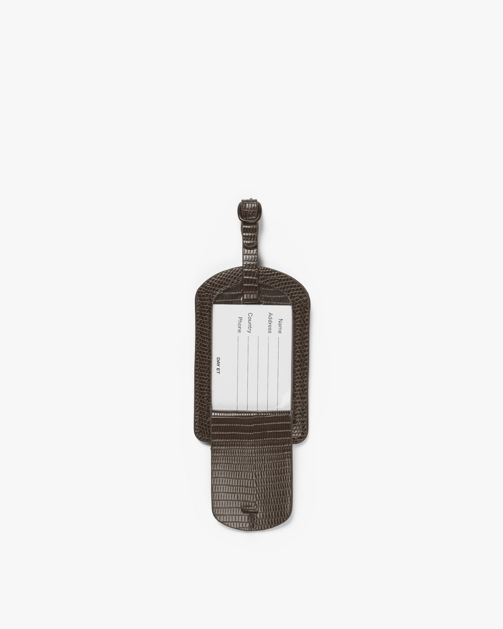 Exotic Print Luggage Tag