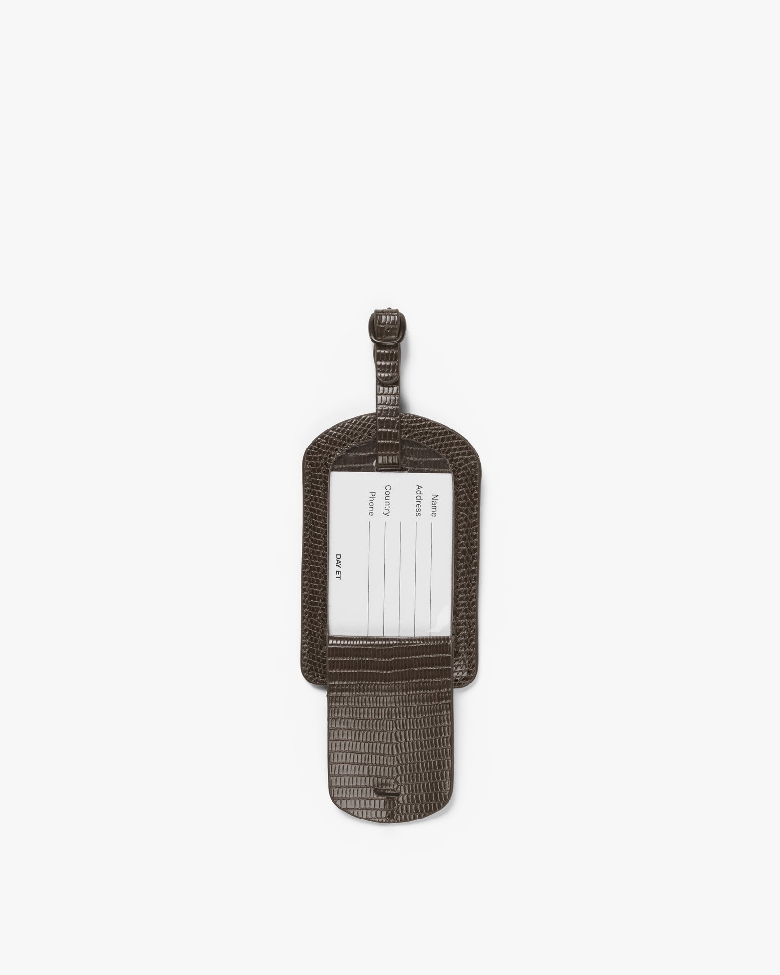 Exotic Print Luggage Tag