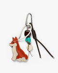 Fox Stone Bag Charm
