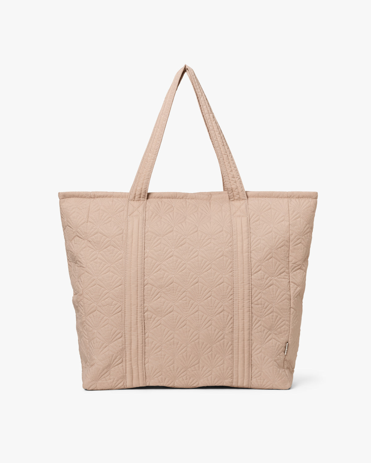 Scallop Quilt Crossbody Shopper Taske
